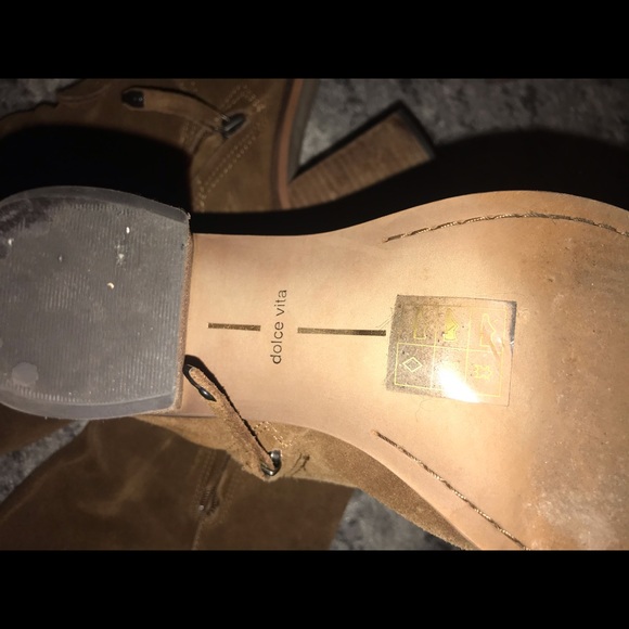 Dolce Vita Over The Knee Suede Boots - Picture 4 of 6